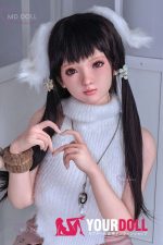MDDOLL 莉莉(Lily) #M21 150cm Eカップ ノーマル肌 フルシリコン 顎機能追加可 愛嬌 眼鏡娘 無邪気 ラブドール - 画像 (4)