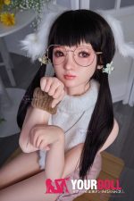 MDDOLL 莉莉(Lily) #M21 150cm Eカップ ノーマル肌 フルシリコン 顎機能追加可 愛嬌 眼鏡娘 無邪気 ラブドール - 画像 (2)
