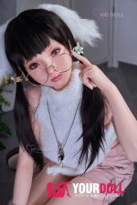 MDDOLL 莉莉(Lily) #M21 150cm Eカップ ノーマル肌 フルシリコン 顎機能追加可 愛嬌 眼鏡娘 無邪気 ラブドール