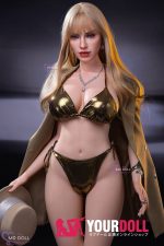 MDDOLL Jennifer #M45 166(D)cm Fカップ ノーマル肌 フルシリコン 顎機能追加可 ふっくら唇 外人美女 巨乳 ラブドール - 画像 (4)