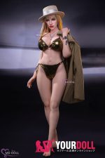 MDDOLL Jennifer #M45 166(D)cm Fカップ ノーマル肌 フルシリコン 顎機能追加可 ふっくら唇 外人美女 巨乳 ラブドール - 画像 (6)