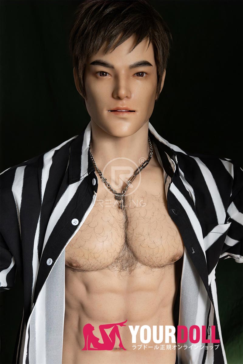 Realing doll 洛宸(ROYCE) 180cm フルシリコン 顎機能付き アジア系 細マッチョ ペニス選択可 男性型ラブドール - 画像 (1)