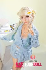 Shedoll Qingning(青柠) 160cm Cカップ フルシリコン 顎機能追加可 愛嬌 美人 ラブドール - 画像 (26)