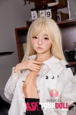 Shedoll Jiangxiaowan(江小婉) 160cm Cカップ フルシリコン リアルな肌質感付き 顎機能追加可 魅惑 美乳 ラブドール - 画像 (6)