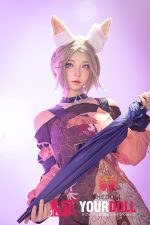Shedoll Chuyue(楚玥) 167cm Dカップ フルシリコン 顎機能追加可 コスプレ系 愛嬌 ラブドール - 画像 (19)