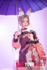 Shedoll Chuyue(楚玥) 167cm Dカップ フルシリコン 顎機能追加可 コスプレ系 愛嬌 ラブドール - 画像 (20)