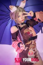 Shedoll Chuyue(楚玥) 167cm Dカップ フルシリコン 顎機能追加可 コスプレ系 愛嬌 ラブドール - 画像 (14)