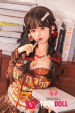 Shedoll Ailin(艾琳) 145cm Gカップ フルシリコン 顎機能追加可 エルフ耳 愛嬌 爆乳 アジア系 ラブドール - 画像 (13)