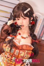 Shedoll Ailin(艾琳) 145cm Gカップ フルシリコン 顎機能追加可 エルフ耳 愛嬌 爆乳 アジア系 ラブドール - 画像 (16)