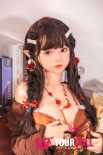 Shedoll Ailin(艾琳) 145cm Gカップ フルシリコン 顎機能追加可 エルフ耳 愛嬌 爆乳 アジア系 ラブドール - 画像 (8)