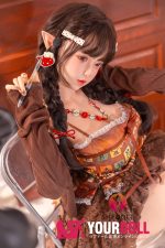 Shedoll Ailin(艾琳) 145cm Gカップ フルシリコン 顎機能追加可 エルフ耳 愛嬌 爆乳 アジア系 ラブドール - 画像 (5)