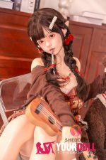 Shedoll Ailin(艾琳) 145cm Gカップ フルシリコン 顎機能追加可 エルフ耳 愛嬌 爆乳 アジア系 ラブドール - 画像 (14)