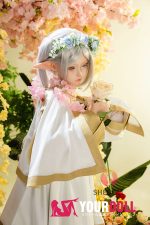 Shedoll Ailin(艾琳) 145cm Gカップ フルシリコン 顎機能追加可 エルフ耳 コスプレ系 描きタイプの眉 ラブドール - 画像 (14)