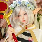 Shedoll Ailin(艾琳) 145cm Gカップ フルシリコン 顎機能追加可 エルフ耳 コスプレ系 描きタイプの眉 ラブドール