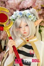Shedoll Ailin(艾琳) 145cm Gカップ フルシリコン 顎機能追加可 エルフ耳 コスプレ系 描きタイプの眉 ラブドール
