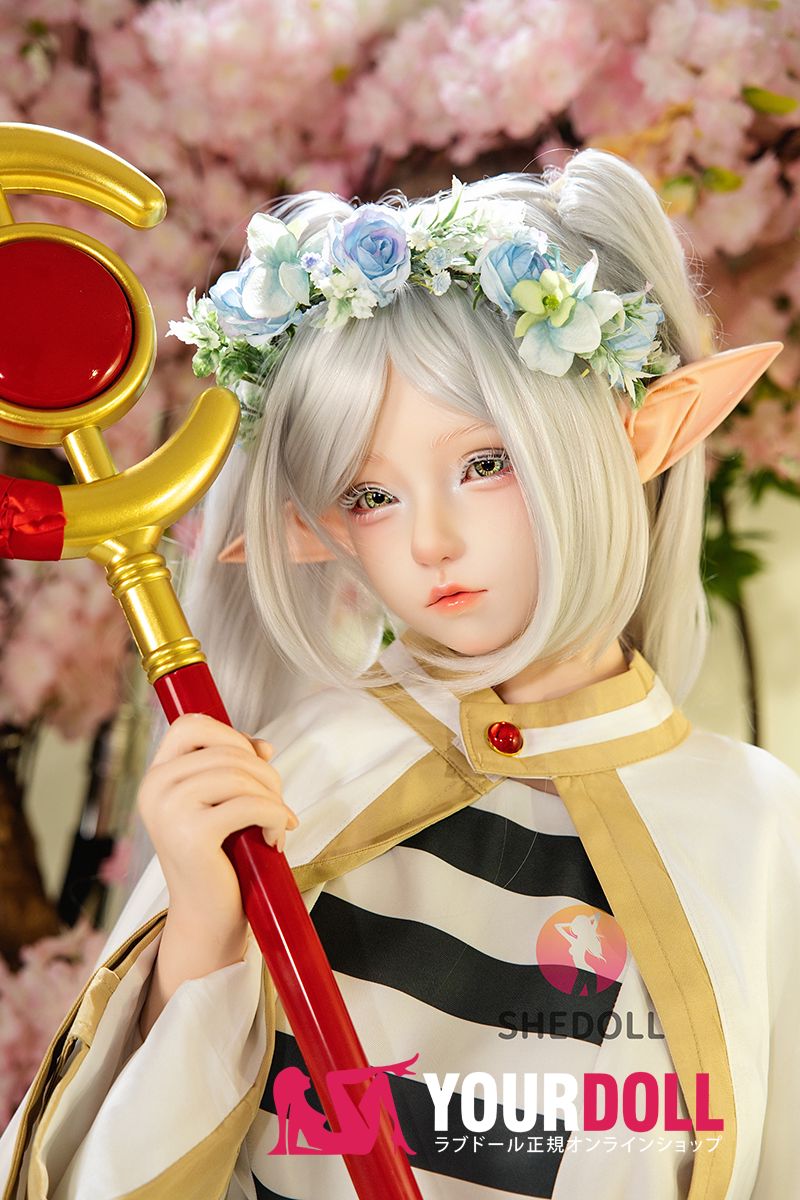 Shedoll Ailin(艾琳) 145cm Gカップ フルシリコン 顎機能追加可 エルフ耳 コスプレ系 描きタイプの眉 ラブドール - 画像 (1)