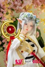 Shedoll Ailin(艾琳) 145cm Gカップ フルシリコン 顎機能追加可 エルフ耳 コスプレ系 描きタイプの眉 ラブドール - 画像 (11)