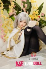 Shedoll Ailin(艾琳) 145cm Gカップ フルシリコン 顎機能追加可 エルフ耳 コスプレ系 描きタイプの眉 ラブドール - 画像 (10)