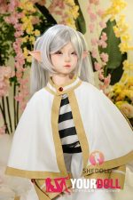 Shedoll Ailin(艾琳) 145cm Gカップ フルシリコン 顎機能追加可 エルフ耳 コスプレ系 描きタイプの眉 ラブドール - 画像 (6)