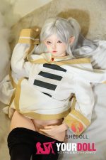 Shedoll Ailin(艾琳) 145cm Gカップ フルシリコン 顎機能追加可 エルフ耳 コスプレ系 描きタイプの眉 ラブドール - 画像 (12)