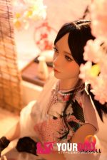 Shedoll Rose(蔷薇) 168cm Dカップ フルシリコン リアルな肌質感付き 顎機能追加可 中華風 長身美女 ラブドール - 画像 (5)