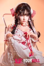 Shedoll Chulin(楚琳) 160cm Cカップ フルシリコン 顎機能追加可 愛嬌 美乳 ラブドール - 画像 (11)
