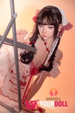 Shedoll Chulin(楚琳) 160cm Cカップ フルシリコン 顎機能追加可 愛嬌 美乳 ラブドール - 画像 (2)