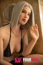 Starpery GiGi 176cm Cカップ Light tan肌 フルシリコン ボディ材質選択可 顎機能付き 長身美女 欧米系 ラブドール - 画像 (6)