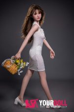 Starpery Yufan(羽凡) 151cm Bカップ Light tan肌 フルシリコン ボディ材質選択可 アジア系 楚々 ラブドール - 画像 (20)