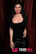 Starpery Lucy Luo 171cm Dカップ Light tan肌 フルシリコン ボディ材質選択可 顎機能付き アジア系 熟女 艶美 ラブドール - 画像 (6)