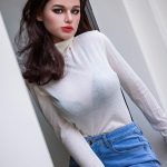 Starpery Christina 171cm Dカップ Light tan肌 フルシリコン ボディ材質選択可 顎機能付き 欧米系 美人姉 長身 ラブドール