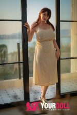 Starpery Hao 168cm Hカップ Light tan肌 フルシリコン ボディ材質選択可 BBW 肥満 美人姉 アジア系 艶美 ラブドール - 画像 (7)