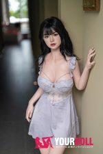 Starpery Barbara 171cm Dカップ Light tan肌 フルシリコン ボディ材質選択可 顎機能付き アジア系 艶美 ラブドール - 画像 (3)