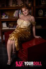 Starpery Ivory 161cm Hカップ Light tan肌 フルシリコン ボディ材質選択可 BBW 肥満 艶美 熟女 外人 ラブドール - 画像 (30)