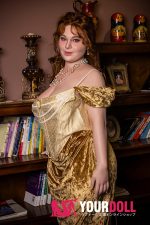 Starpery Ivory 161cm Hカップ Light tan肌 フルシリコン ボディ材質選択可 BBW 肥満 艶美 熟女 外人 ラブドール - 画像 (25)