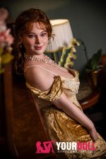 Starpery Ivory 161cm Hカップ Light tan肌 フルシリコン ボディ材質選択可 BBW 肥満 艶美 熟女 外人 ラブドール - 画像 (13)
