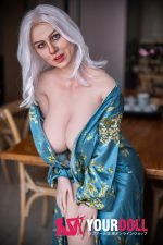 Starpery Lidiya 148cm Jカップ Light tan肌 フルシリコン ボディ材質選択可 爆乳 欧米系 熟女 ラブドール - 画像 (15)