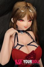 ElsaBabe 風間紅葉 RAD049 148cm-L ピンク肌 フルシリコン 巨乳 おしゃれ 色気 ラブドール - 画像 (5)