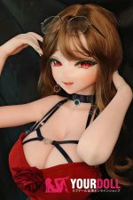 ElsaBabe 風間紅葉 RAD049 148cm-L ピンク肌 フルシリコン 巨乳 おしゃれ 色気 ラブドール - 画像 (4)