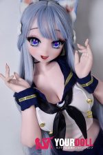 ElsaBabe 斎藤雪絵 RAD052 140cm-M ピンク肌 フルシリコン 猫系彼女 愛嬌 ラブドール