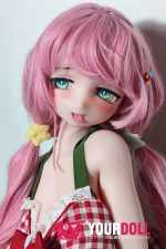 ElsaBabe 歌川美希 RAD051 148cm-L ピンク肌 フルシリコン 裸エプロン 新妻 欲情 舌出し ラブドール - 画像 (14)