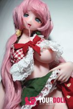 ElsaBabe 歌川美希 RAD051 148cm-L ピンク肌 フルシリコン 裸エプロン 新妻 欲情 舌出し ラブドール - 画像 (6)