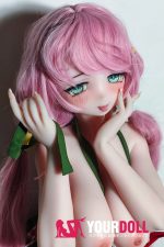 ElsaBabe 歌川美希 RAD051 148cm-L ピンク肌 フルシリコン 裸エプロン 新妻 欲情 舌出し ラブドール - 画像 (2)