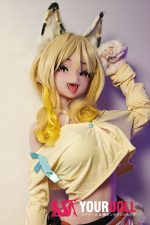 ElsaBabe 蝶野未夢 RAD041 144cm-M ピンク肌 フルシリコン コスプレ系 八重歯 ワイルド ラブドール - 画像 (9)