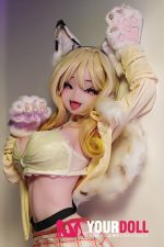 ElsaBabe 蝶野未夢 RAD041 144cm-M ピンク肌 フルシリコン コスプレ系 八重歯 ワイルド ラブドール - 画像 (7)