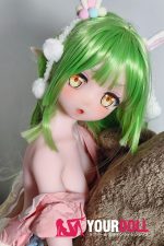 ElsaBabe 桃井光代 AHR025 125cm ピンク肌 フルシリコン エルフ耳 太眉 アニメ系 可愛い ラブドール 新品 - 画像 (12)