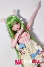 ElsaBabe 桃井光代 AHR025 125cm ピンク肌 フルシリコン エルフ耳 太眉 アニメ系 可愛い ラブドール 新品 - 画像 (23)