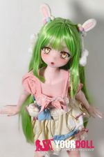 ElsaBabe 桃井光代 AHR025 125cm ピンク肌 フルシリコン エルフ耳 太眉 アニメ系 可愛い ラブドール 新品 - 画像 (21)
