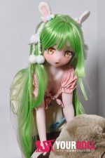 ElsaBabe 桃井光代 AHR025 125cm ピンク肌 フルシリコン エルフ耳 太眉 アニメ系 可愛い ラブドール 新品 - 画像 (24)
