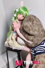 ElsaBabe 桃井光代 AHR025 125cm ピンク肌 フルシリコン エルフ耳 太眉 アニメ系 可愛い ラブドール 新品 - 画像 (28)